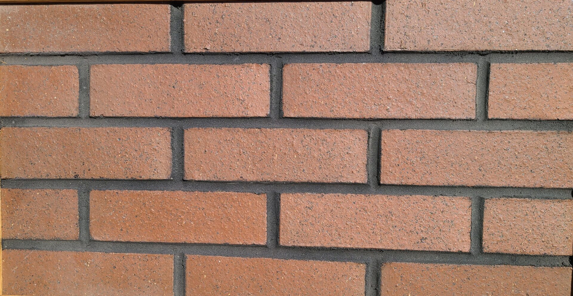 1-17D With Black Mortar Brick Wall